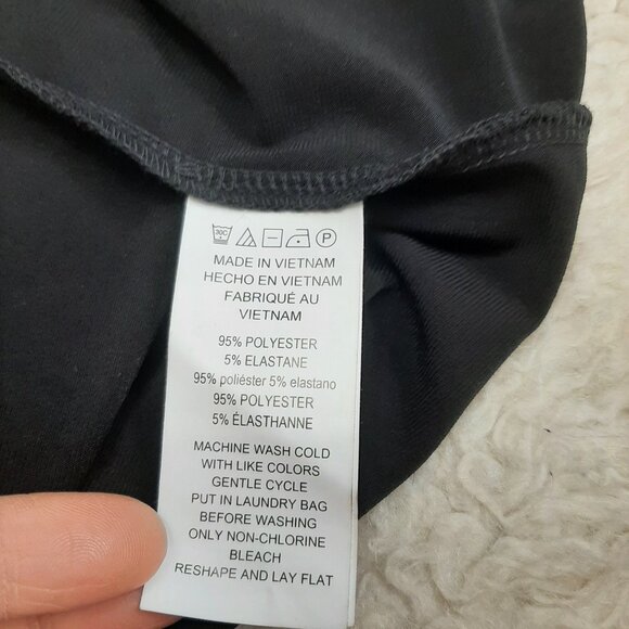 Michael Kors Women's Black Strappy Tank Long Dress Stretch 2XL - Picture 7 of 8